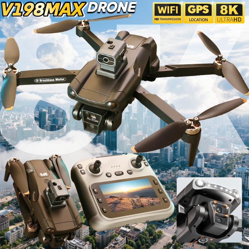 NEW for Genuine V198 MAX Drone - Drone Camera Thermal のレビューと価格