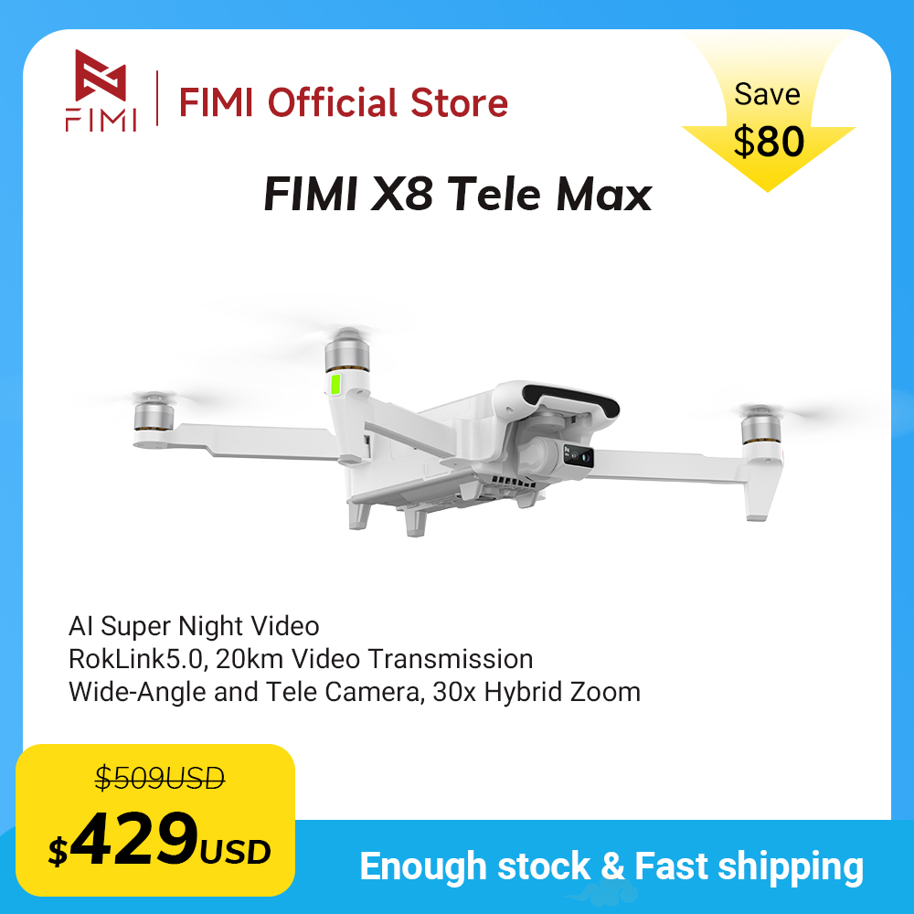 FIMI X8 Tele Max new drone Wid - Drone Camera Wide Angle のレビューと価格