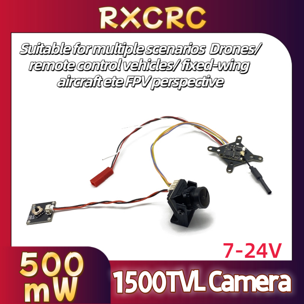 RXCRC FPV 5.8G Module 48CH 500 - Drone Camera Lens のレビューと価格