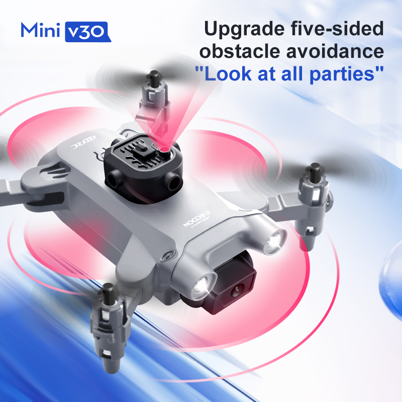 Mini V30 WiFi FPV Drone With 4 - Drone Camera Hd のレビューと価格