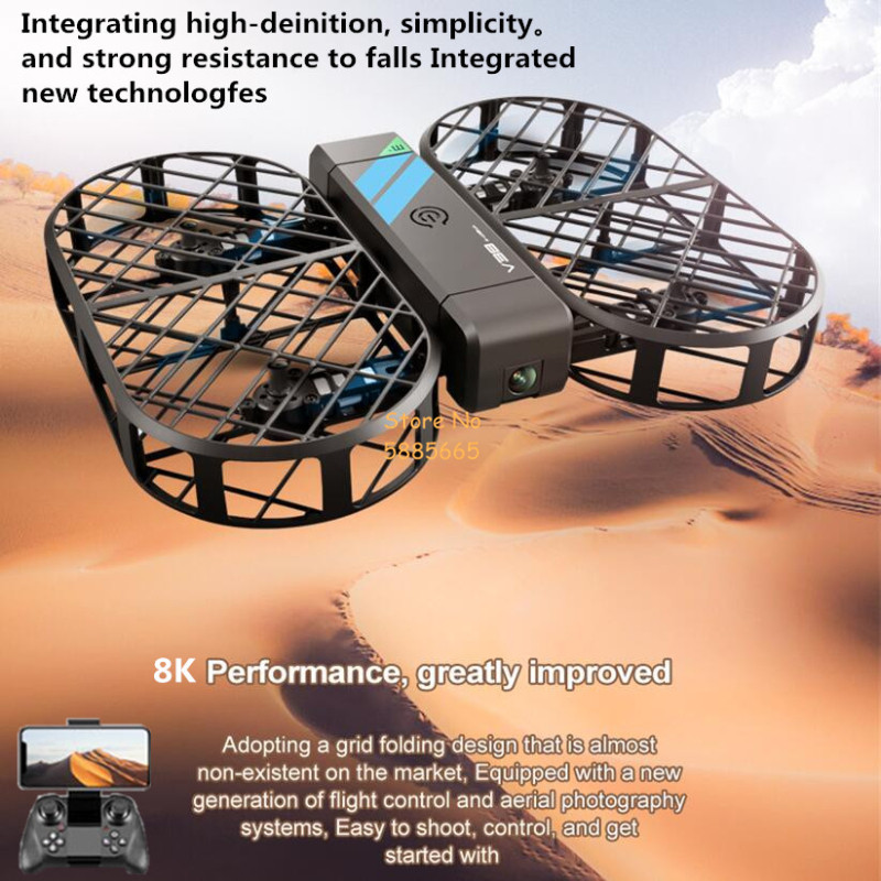 8K HD Camera 360° Protection O - Drone Camera 4K のレビューと価格