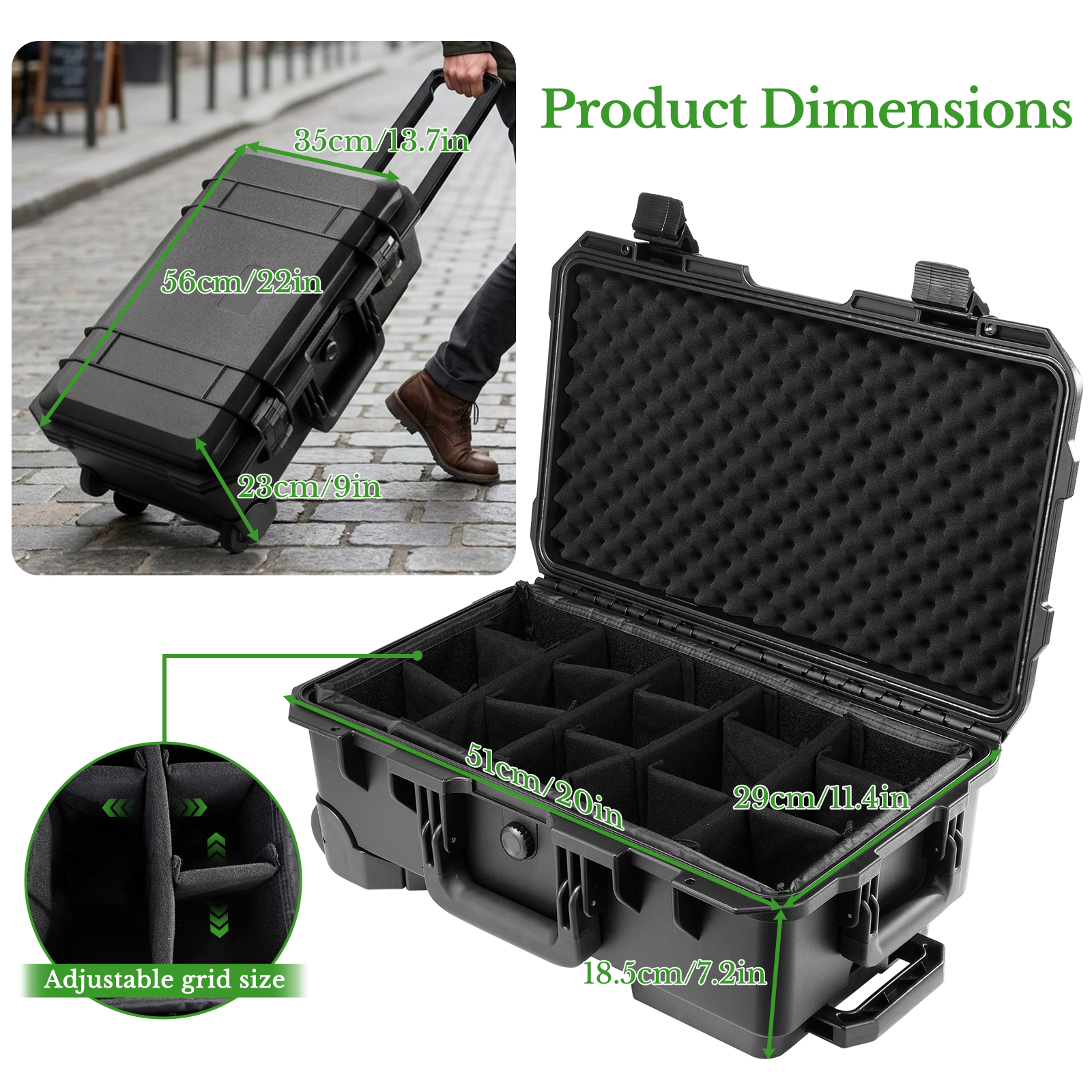 Camera Large Protective Hard C - Drone Camera Waterproof のレビューと価格