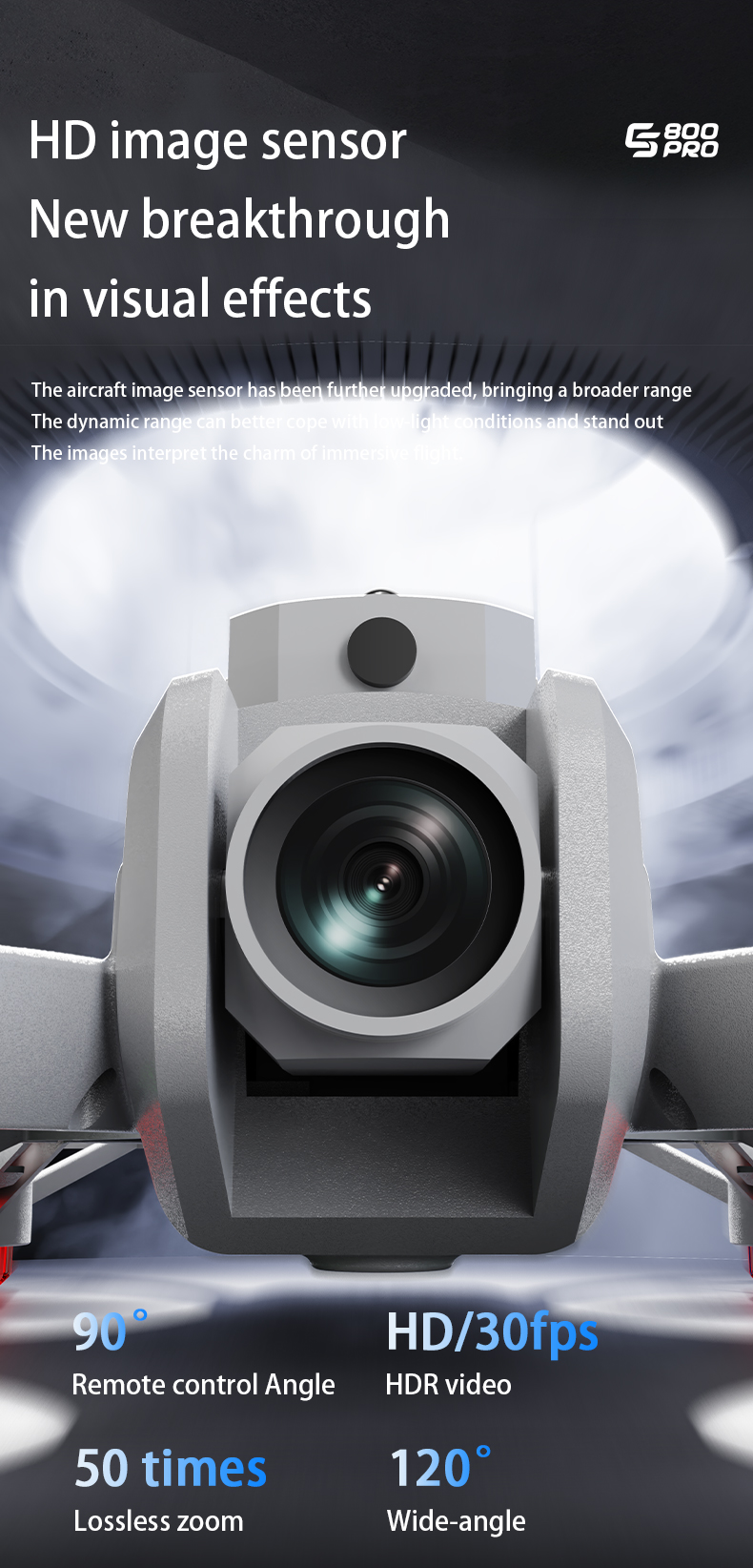 Professional ES800Pro Mini Dro - Drone Camera Vlog のレビューと価格