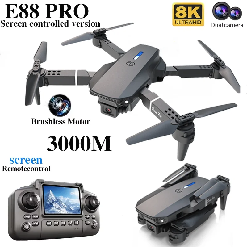 Professional E88 PRO Drone wit - Drone Camera Hd のレビューと価格