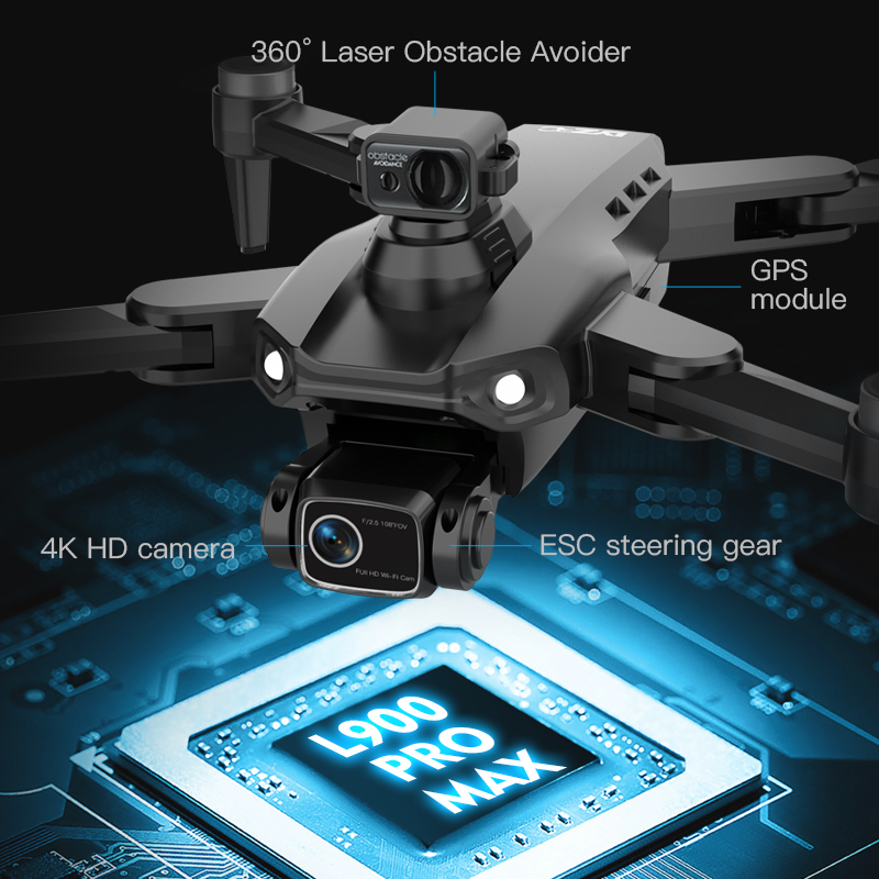 L900 Pro SE MAX GPS Drone 4K P - Drone Camera Professional のレビューと価格