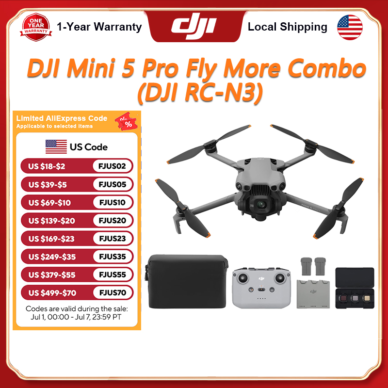 DJI Mini 5 Pro Drone Fly More  - Drone Camera Vlog のレビューと価格