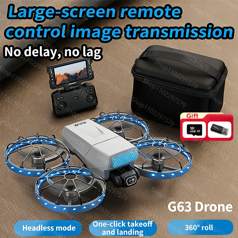 G63 RC Plane WIFI Optical Flow - Drone Camera Vlog のレビューと価格