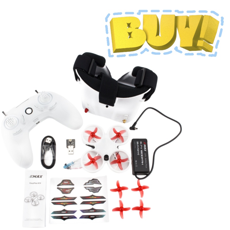 EMAX EZ Pilot 82MM Mini 5.8G I - Drone Camera Hd のレビューと価格