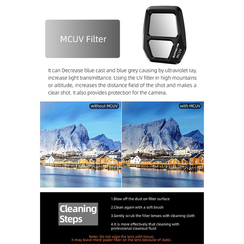 SUNNYLIFE Adjustable Camera Le - Drone Camera Filter のレビューと価格