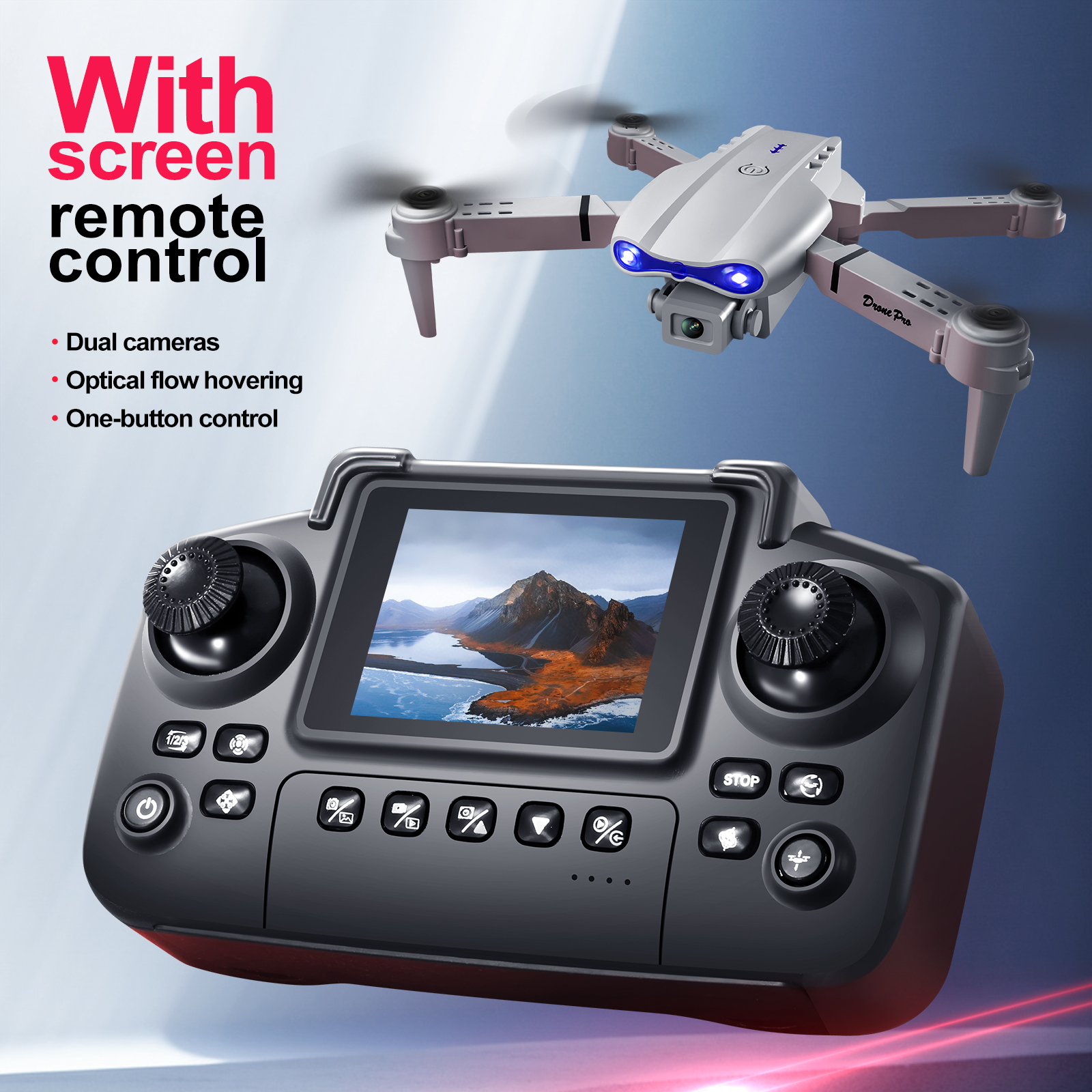 2025 New E88 E99 Upgraded Dron - Drone Camera Hd のレビューと価格