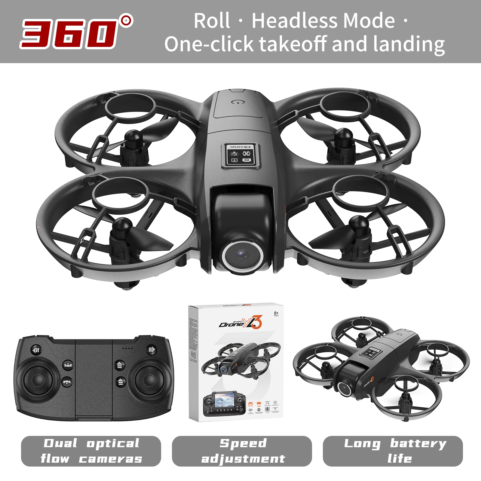 New YL3 RC Drone 8K 1080P Wide - Drone Camera Night Vision のレビューと価格