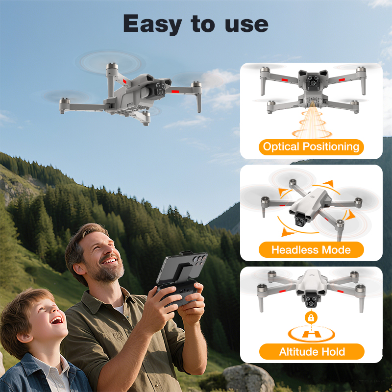 NEW Hot L017 Pro Drone Brushle - Drone Camera Professional のレビューと価格