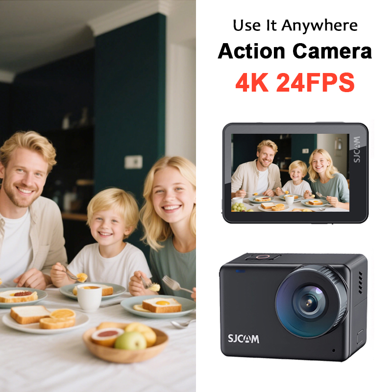 SJCAM SJ10X Waterproof Action  - Drone Camera Action のレビューと価格