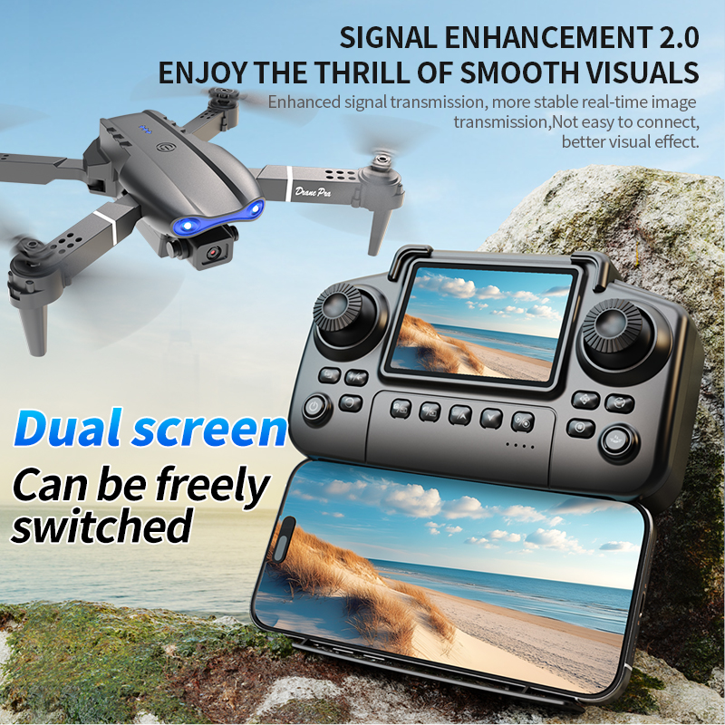E99 PRO Drone Screen Control A - Drone Camera Mount のレビューと価格