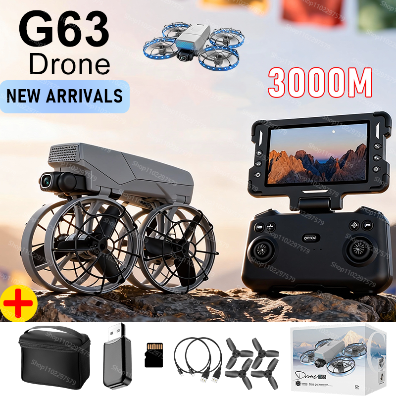 G63 Drone 8K HD Dual Cameras 1 - Drone Camera Vlog のレビューと価格